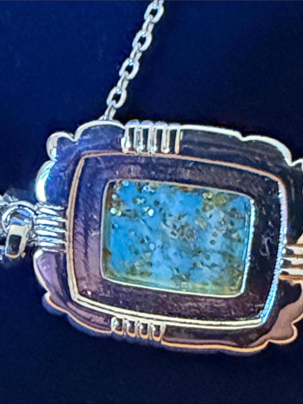 Montana Silversmith’s Turquoise Peace Necklace - Picture 9 of 9
